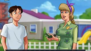 Intense Erotic Scenes In Summertime Saga Episode 177 Hentai Game