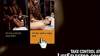 Possessed Angel's Intense Exorcism With Monster Cock On Bed