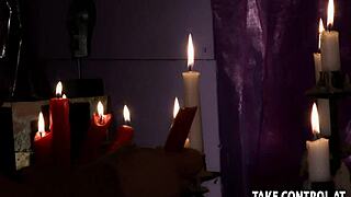 Possessed Angel's Intense Exorcism With Monster Cock On Bed