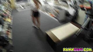 I gave her a tip a tip of my thick cock