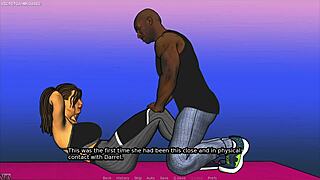 Cuckold Husband Watches Interracial Groping of Wife's Big Ass in 3D Hentai