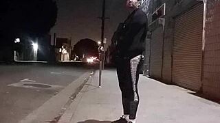 I'm a gay latino bubble butt, sellin' my holes on the street like a real hooker