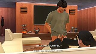 Post ball game 3D hentai sex?