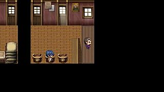 Natsuki Flashes Huge Tits to Help Captain Jerk Off in Hentai Game