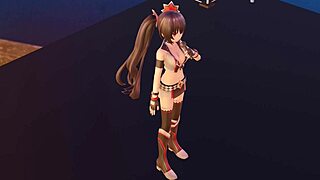 Blabla Intensely Plays with Her Favorite Fan