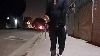 I'm a gay latino bubble butt, sellin' my holes on the street like a real hooker