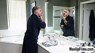 My girlfriend made me watch Ray Boogie and Killion Knox, those muscular twinks with monster cocks