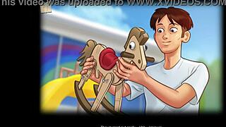 Intense Erotic Scenes In Summertime Saga Episode 177 Hentai Game