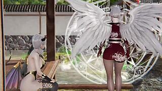 Yo, did you see 2-B dance and get slammed in the shower fantasy?