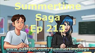Detailed scene from summertime saga 213