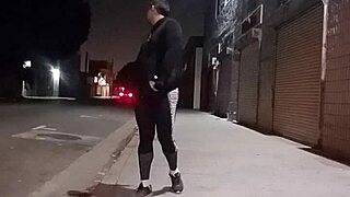 I'm a gay latino bubble butt, sellin' my holes on the street like a real hooker