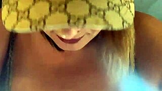 Truckers honk at my wet pussy in gym