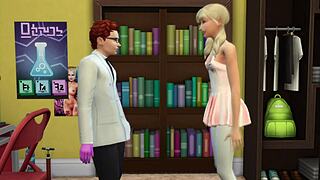 Dexter uses x-ray glasses to see naked bodies