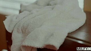 curvy blonde milf ainslee seduces the delivery guy in her milfy debut