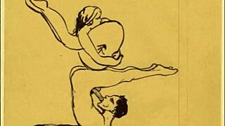 Detailed Vintage Erotic Drawings From Antique Comics