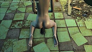 Hentai game Fallout 4: Katsu sex adventure chap 14 with a dildo