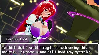 girl b hero faces monster lord in wild scene 39