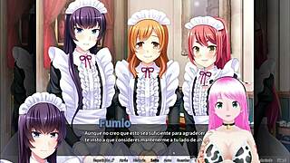 in the maid boy manor, an otoko orgy unfolds