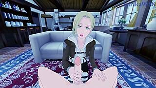 Mikasa Ackerman and Annie Leonhart in wild POV hentai sex. Shingeki no Kyojin brings intense 3D cartoon creampie action.