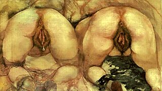 Check out this vintage erotic hentai illustration from the retro era