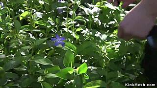 trespassing student gets rough fucked with deepthroat and tied up in hardcore bondage