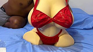 busty stepmom catches stepson banging nicole tantaly sex doll in wild roleplay