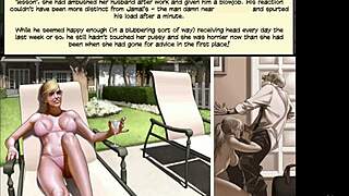 Cheating Wife Gets First Orgasm From Neighbor