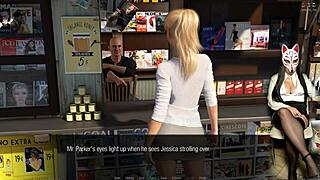 long legs on the old dudes crotch - john ep 32, cartoon anime hentai with cosplay and upskirt