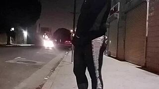 I'm a gay latino bubble butt, sellin' my holes on the street like a real hooker