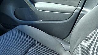 Hot Amateur Swinger Wife Sucks Massive Black Cock Right Outside Husband’s House!