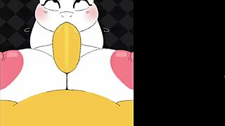 Toriel's Bigger Tits Get Banged and Titty Fucked in Sexy Game Cumshot