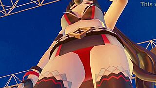 Blabla Intensely Plays with Her Favorite Fan