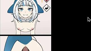 Costplayer And Sharkgirl Fuck Huge Cock In Wall Ep 3