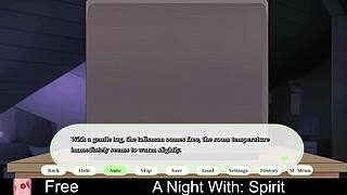 Intense Roleplay Night With Spirit In Anime Hentai Dating Game