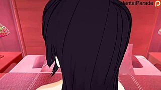 Cartoon Anime Girl Chained In Hentai Bondage Scene