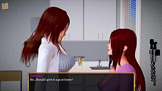 My new family episode 402 features erotic cartoon adventures with big tits and ass 😍