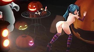 Happy Halloween with this wild Vocaloid animation blowing my mind