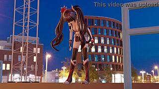 Blabla Intensely Plays with Her Favorite Fan