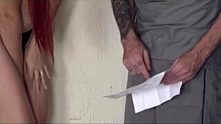 Hey, why did hubby make wife greet delivery guy in just panties?