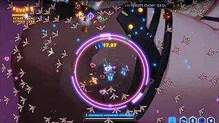 seductive hentai game with giant naked space waifu exposed