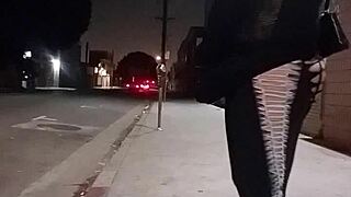 I'm a gay latino bubble butt, sellin' my holes on the street like a real hooker