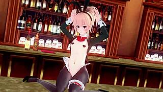 playing pool in this fun anime game by badpoipoi, it's so immersive