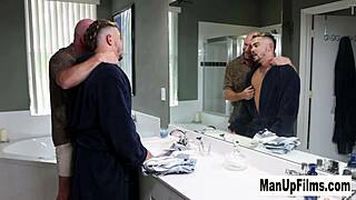 My girlfriend made me watch Ray Boogie and Killion Knox, those muscular twinks with monster cocks