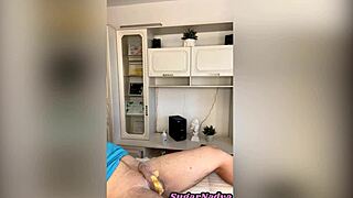 Sugarnadya WAXES Client’s PENIS and ANUS Smooth in Close-Up Reality Scene.