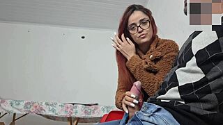 Professor, watch risky masturbation