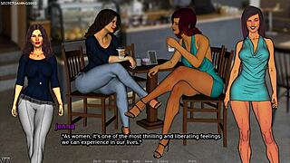 Cuckold Husband Watches Interracial Groping of Wife's Big Ass in 3D Hentai