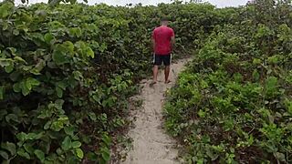 What happens when a young Carioca joins a couple for beach sex in the woods?