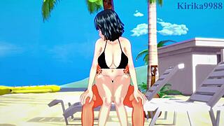 can tatsumaki and fubuki handle the old man’s intense sex in one-punch man hentai? they take it hard.