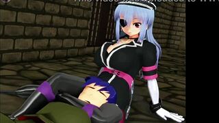 Girl b hero scenes with astriede in part 13 intense action.