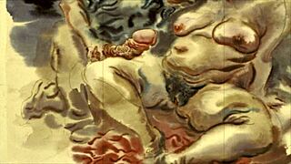 Check out this vintage erotic hentai illustration from the retro era